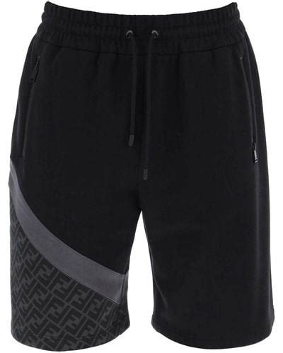 fendi sweatpants with eyes|fendi black shorts pandabuy.